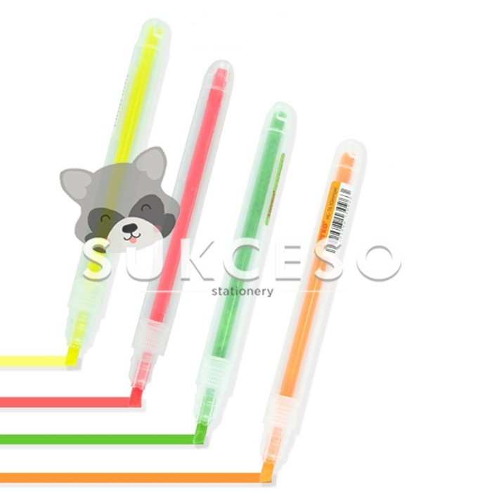 

BERKUALITAS JOYKO HIGHLIGHTER HL 73~76 / PENANDA TEXTLINER WARNA WARNI MURAH KODE 228