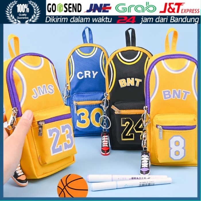 

BERKUALITAS TEMPAT KOTAK PENCIL ANAK LAKI LAKI VIRAL MOTIF KAOS BASKET NBA KODE 757