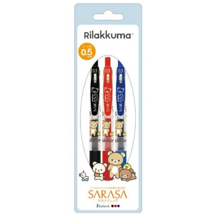 

OBRAL PULPEN GEL ZEBRA SARASA CLIP 0.5 RILAKKUMA RILAKUMA - LIMITED EDITION KODE 85
