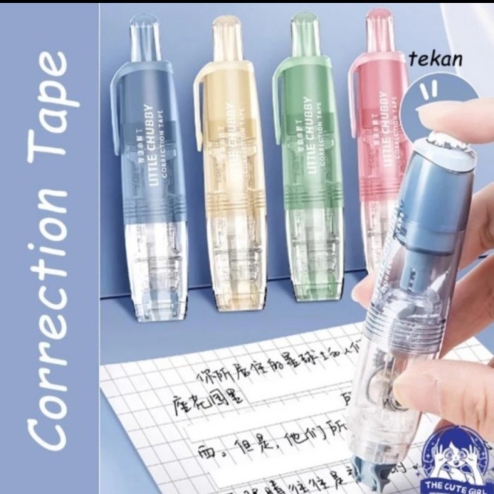 

OBRAL DP TIP EX MECHANICAL TRANSPARANT CORRECTION TAPE KODE 1463