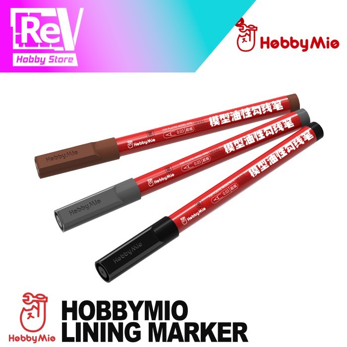 

BERMUTU HOBBYMIO PERMANENT LINING MARKER KODE 1234