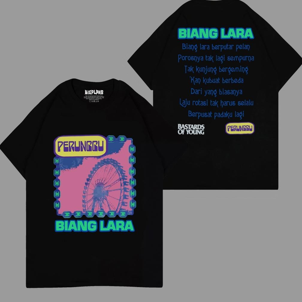 Promo Perunggu Biang Lara Kaos Band Perunggu Distro Musik Pria Wanita