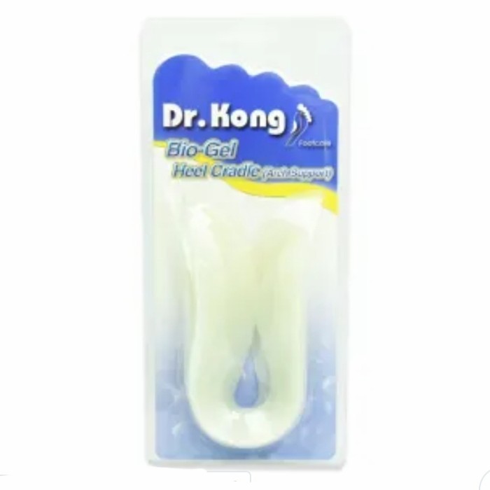 Dr Kong Bio Gel Heel Cradle Insole Sepatu Kaki Alas Pelindung Dr.Kong