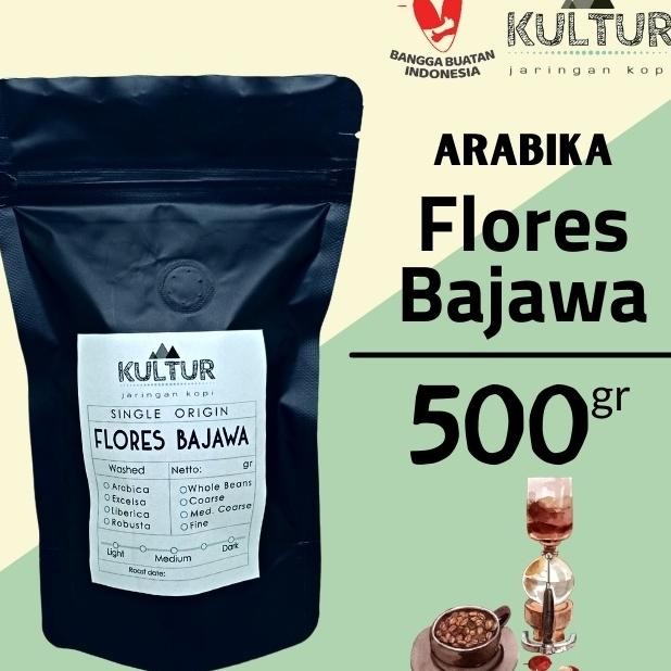 

Coffee Bean Opi Arabia Flore Bajawa Gr