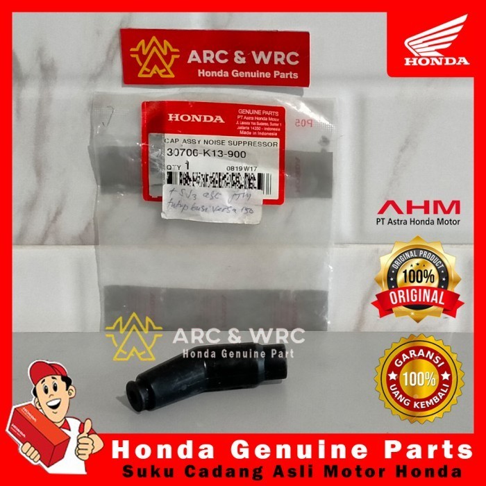 Tutup Busi Kepala Busi Cangklong Busi Honda Verza 150/ 30700K13900