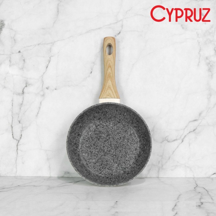 Cypruz Fp 0702 Fry Wok 18 Cm White Granite Series #Gratisongkir #Sale #Discount