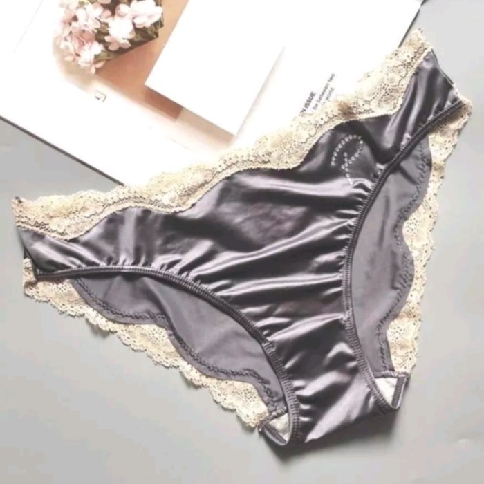 Celana Dalam Wanita Satin Silk Premium Import Halus Super Lembut Termurah Best Quality Asli 100%