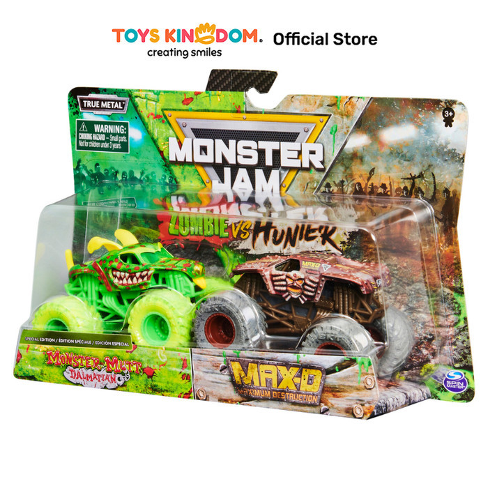 TERLARIS Monster Jam 1:64 Car Gear Galaxy 6058262 2pk Wm MIX