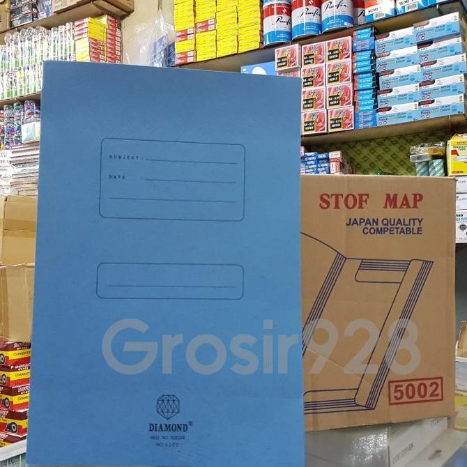 

Sale Stopmap / Map Folder Folio Diamond 5002 Biru (Isi 50 Lembar)