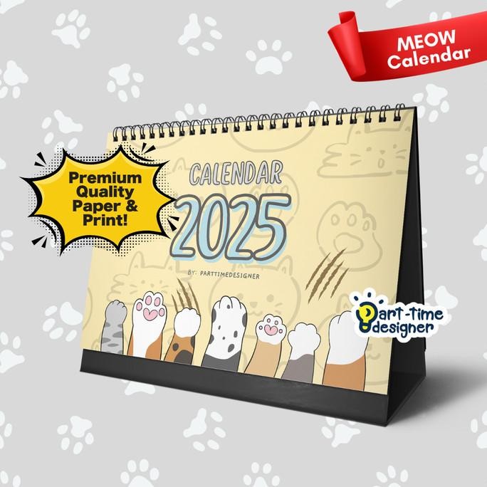 

Grosir Kalender Meja Tema Kucing Lucu Meow