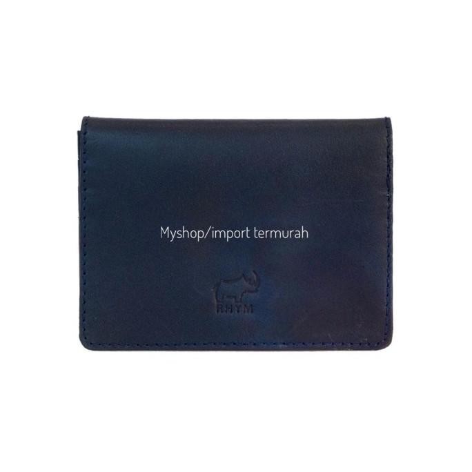 

Promo Dompet Kartu Kulit Asli Pria Wanita Card Holder Rhym 23 Blue