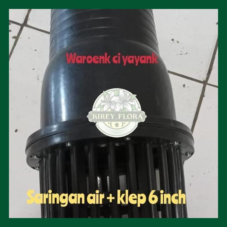Saringan Pompa Air Alkon Klep Pompa Irigasi 6 Inch Foot Klep Valve
