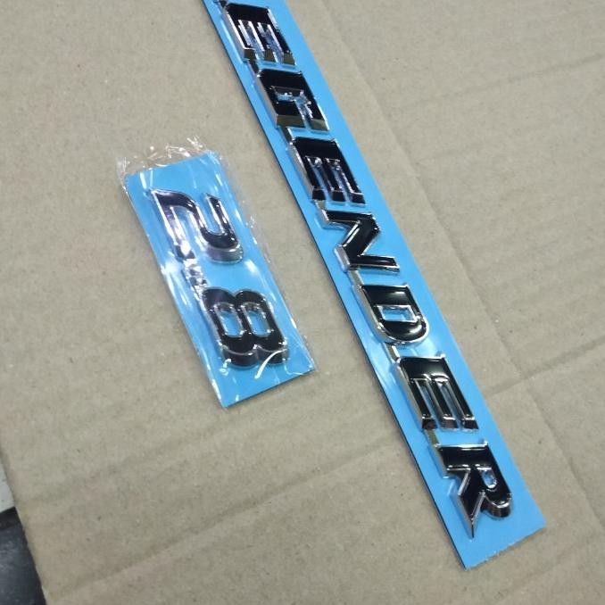 emblem mobil tulisan legender + 2.8