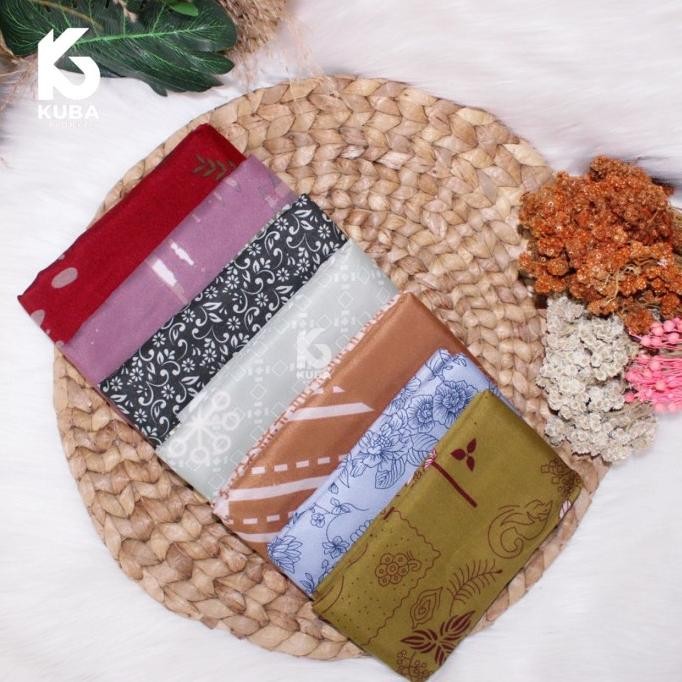 Diskon Paket Usaha Grosir Hijab Voal Motif Segiempat Laser Cut  Isi 7Pcs