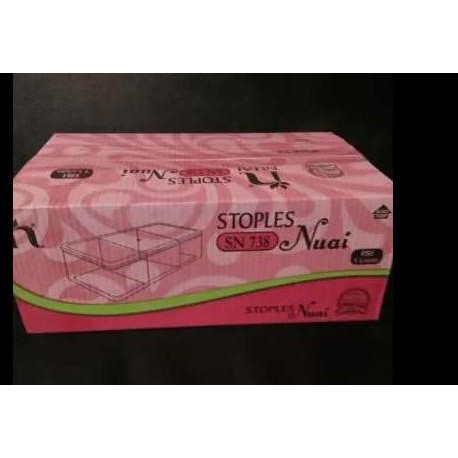 Toples Kue Nuai 738 Sekat 3 Wadah Cookies Box 12 Pcs Plastik Phakabo67