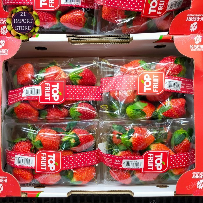

Strawberry Korea 330 Gram Buah Strawberry Korea 330 Grm 1 Pack