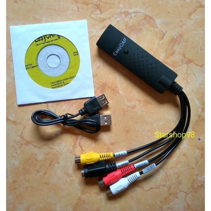 EASYCAP USB VIDEO CAPTURE ADAPTER 1 CHANNEL