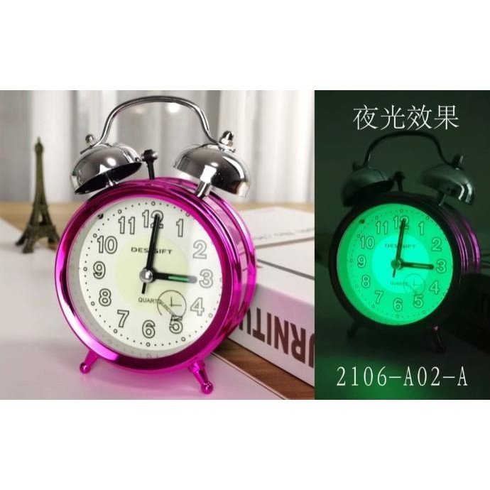 

JAM ALARM KLASIK GLOW IN THE DARK / JAM WEKER KLASIK /JAM WEKER ESTETIK LC