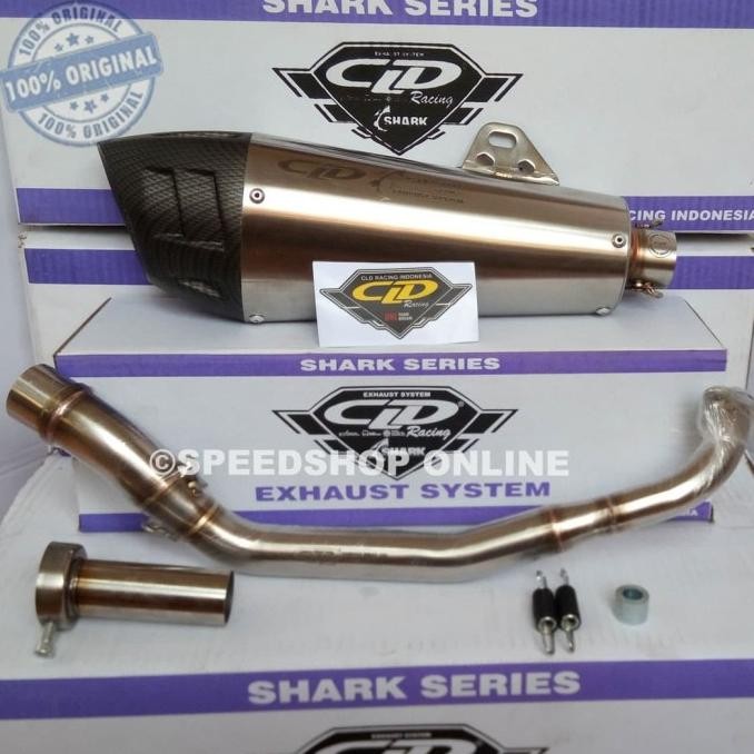 Miliki Knalpot Cld Yamaha Nmax 155 Original Shark
