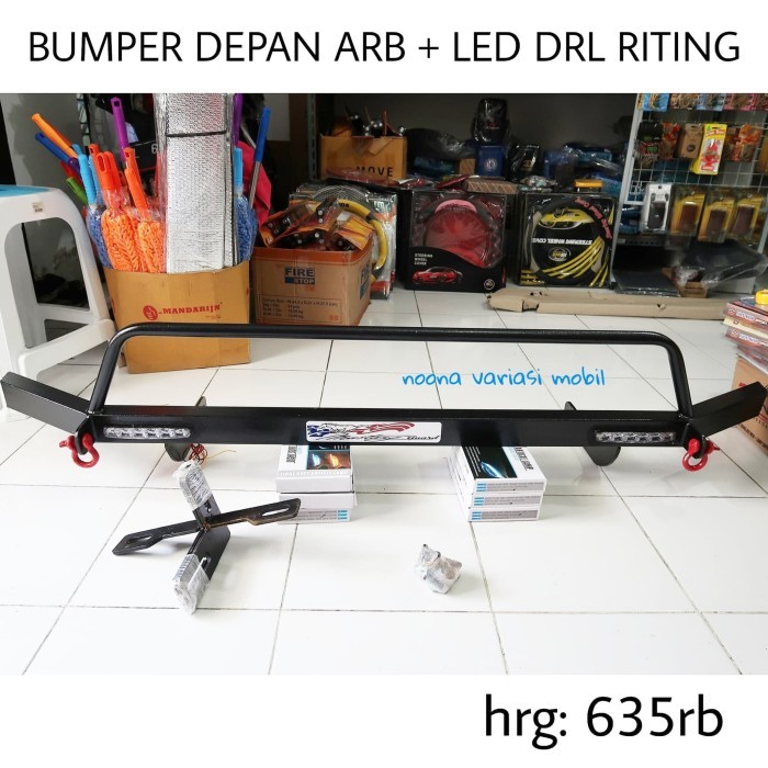 Tanduk Depan Innova Reborn Bumper Depan Ainnova Reborn Towing Drl