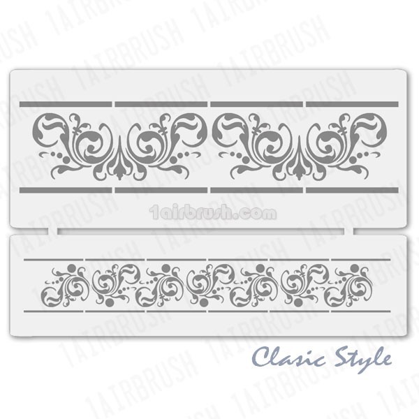 

TERBARU Stencil Clasic Style - airbrush klasik PROMO!