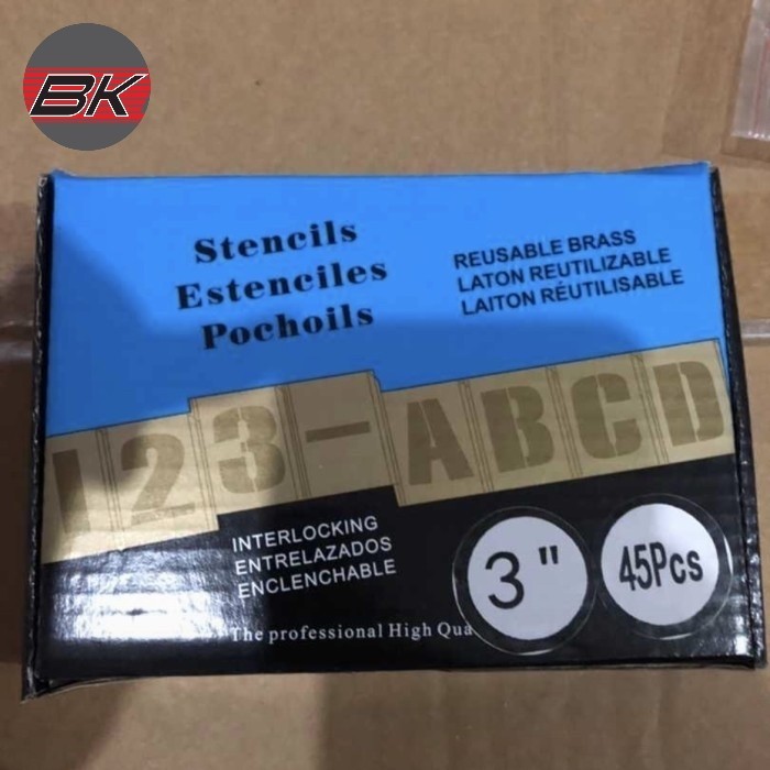 

TERBARU Stencil Letter Figure BISA GRAB!