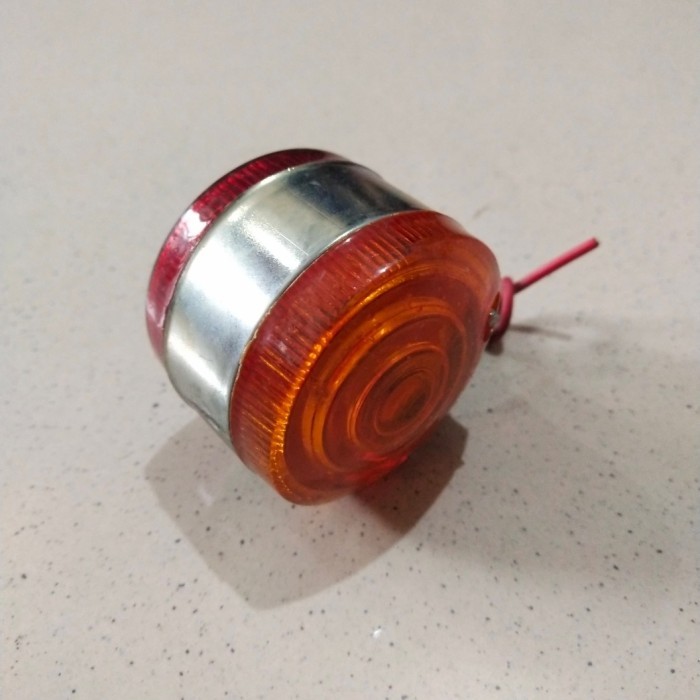 Lampu Bak Bulat Merah Orange Lampu Mobil Bulat
