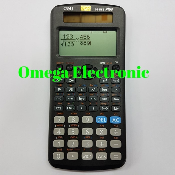 

Deli D991Es Plus - Scientific Kalkulator Ilmiah Sekolah Fx-991Es Plus
