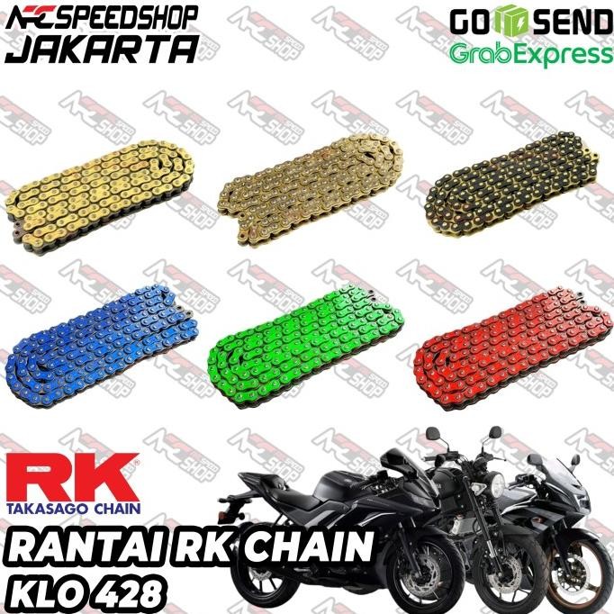 Terjangkau Rantai Rk Chain 428 Klo O-Ring 130L