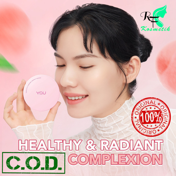 NEW YOU Simplicity Glowy CC Cushion Natural Makeup Foundation