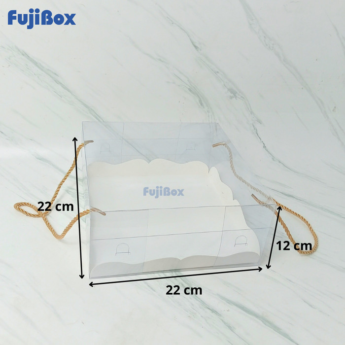Mika Box Tali Kotak Hampers Fujibox 22 x 22 x 12 (10 Pcs)
