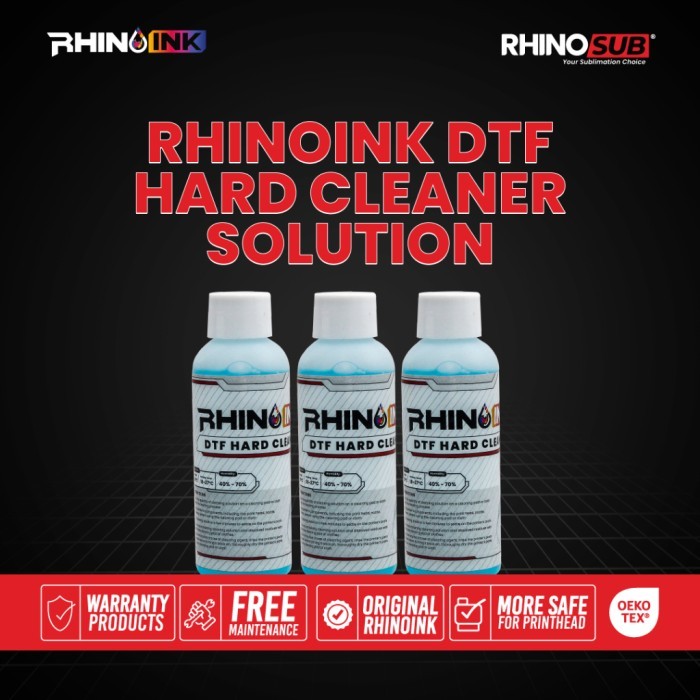 

Rhino DTF Hard Cleaning Solution 100ml Premium Quality (DTF Printing)