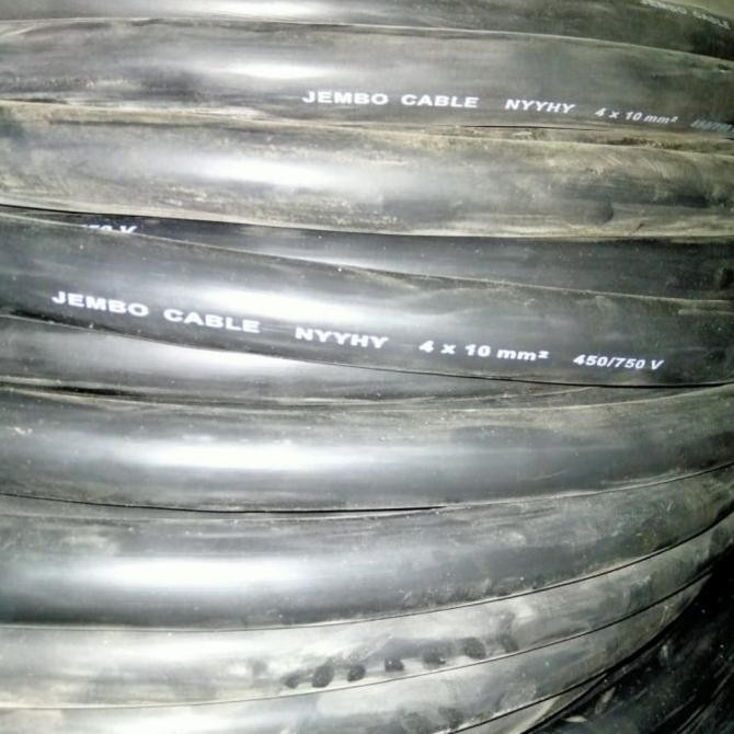 Promo Kabel Serabut NYYHY 4 X 10 mm Jembo Meteran/Potongan