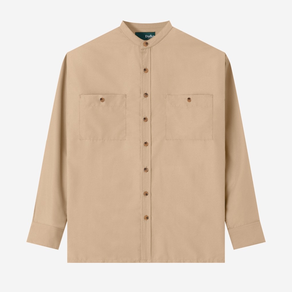 DUHA Baju Koko Lengan Panjang - Razq - Khaki