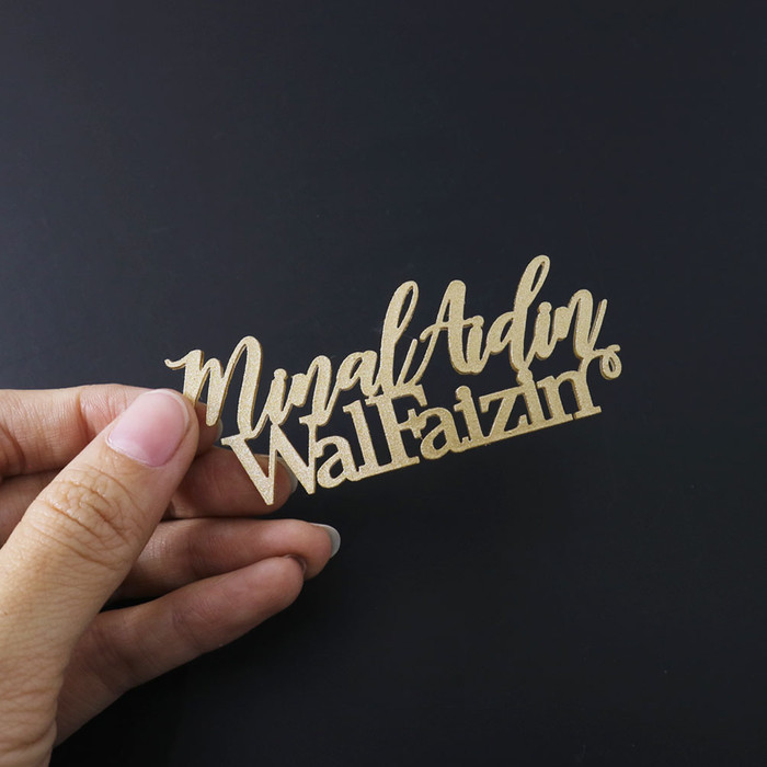 

Idul Fitri Hampers Tag | Akrilik | Panjang 10 cm