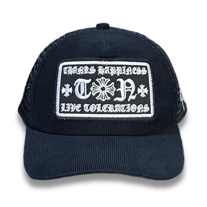 topi jaring corduroy fullblack termurah