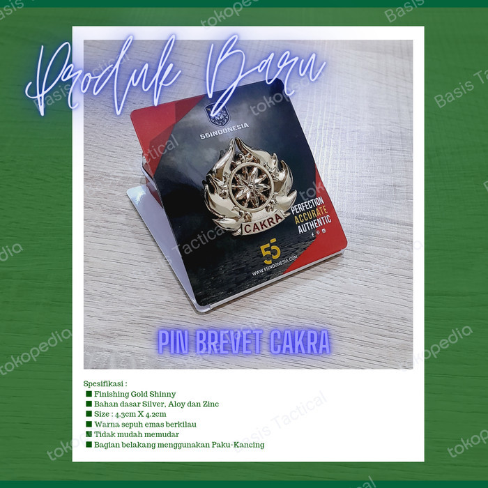 PIN BREVET CAKRA 55 INDONESIA