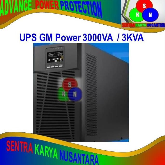 Produk Baru Ups Gmp3000 3000Va Ups Online Pure Sinewave