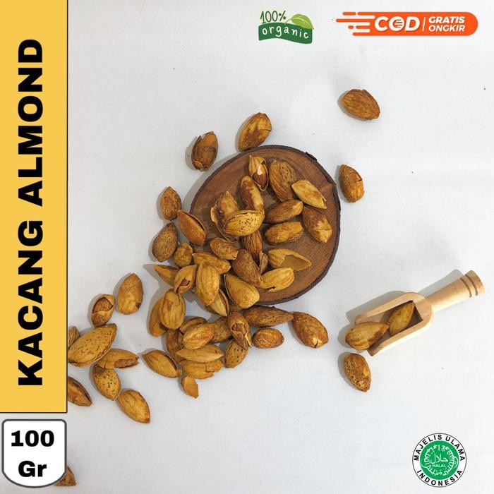 

BARANG TERLARIS Kacang almond 500gr madu vanilla