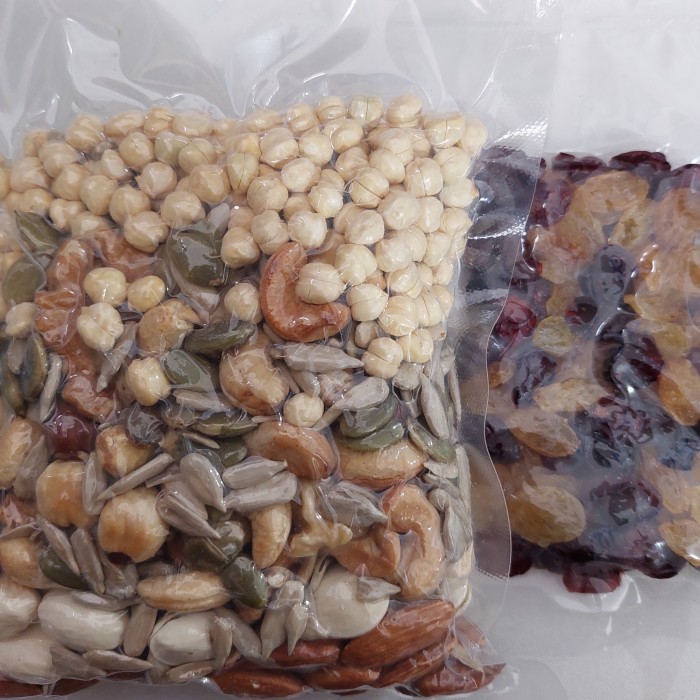 

BARANG TERLARIS Mix Nut Roasted isi 10 macam kemasan 500gram