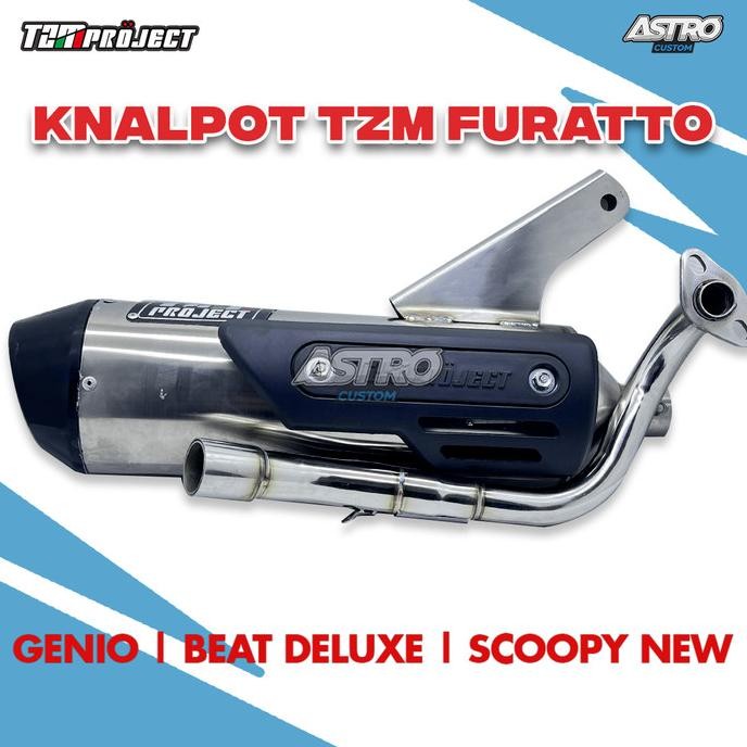 Diskon Knalpot Tzm Ngx Furatto Beat Deluxe Genio Beat Street Scoopy Prestige