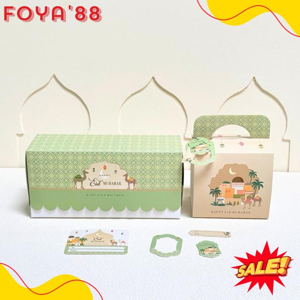

5 Set Box Tenteng Chana 27.5X9.5X13Cm Box Lebaran Idul Fitri 3 Toples 500/600/800Ml Mr1 Terlengkap Dan Termurah
