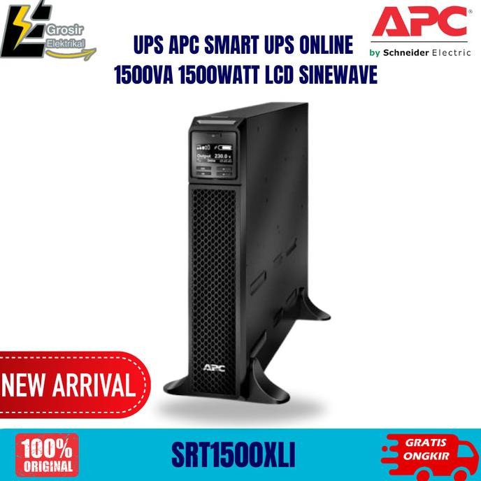 Produk Baru Ups Apc Srt1500Xli Smart Ups Online 1500Va 1500Watt Lcd Sinewave