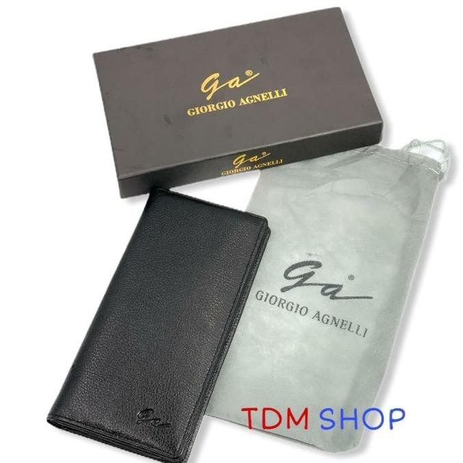 Siap Kirim DOMPET PANJANG PRIA KULIT ASLI GIORGIO AGNELLI ORIGINAL
