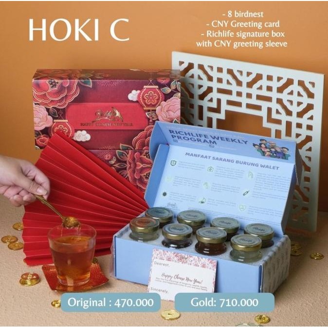 

Promo Hoki C Hampers Cny 2024 Birdnest Minuman Sarang Burung Giftbox Imlek