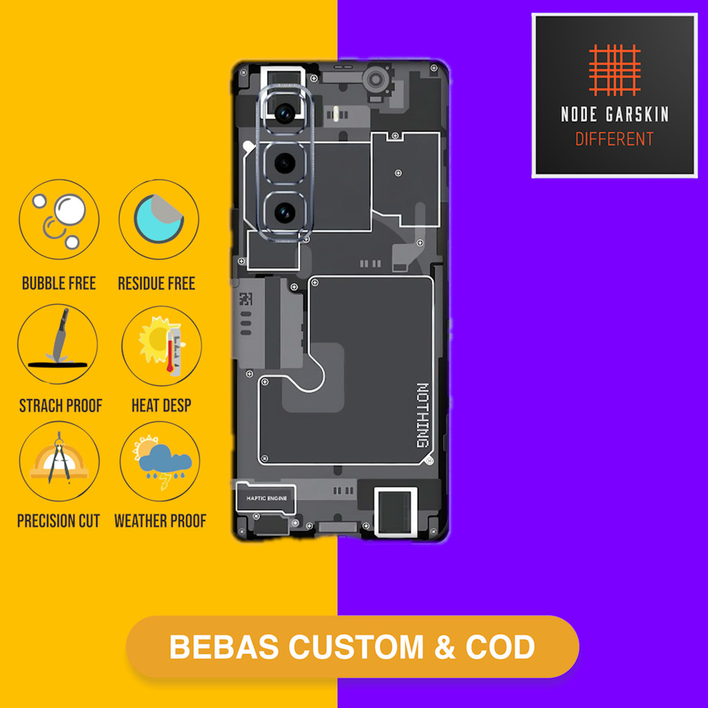 Garskin Skin Infinix Hot 50 Pro Plus Hot 50 Pro+ Fullbody atau Backonly - Bisa Custom - teardown mes