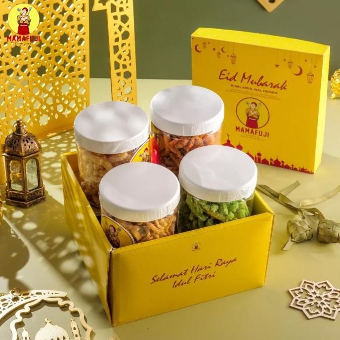 

Grosir Mamafuji - Hampers Lebaran Isi 4