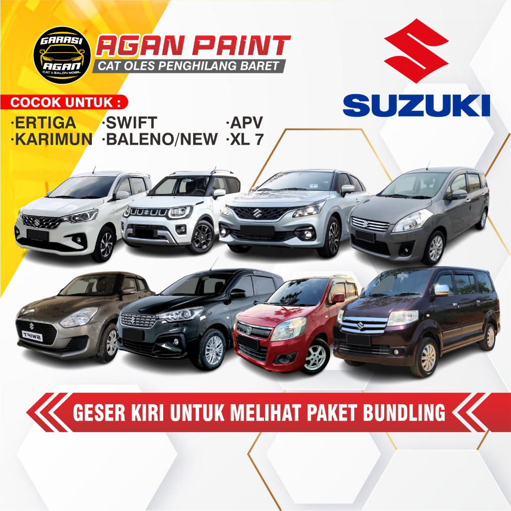 Cat Penghilang Baret SUZUKI / APV / Ertiga / Karimun / Swift / Baleno / Car Paint GARASI AGAN