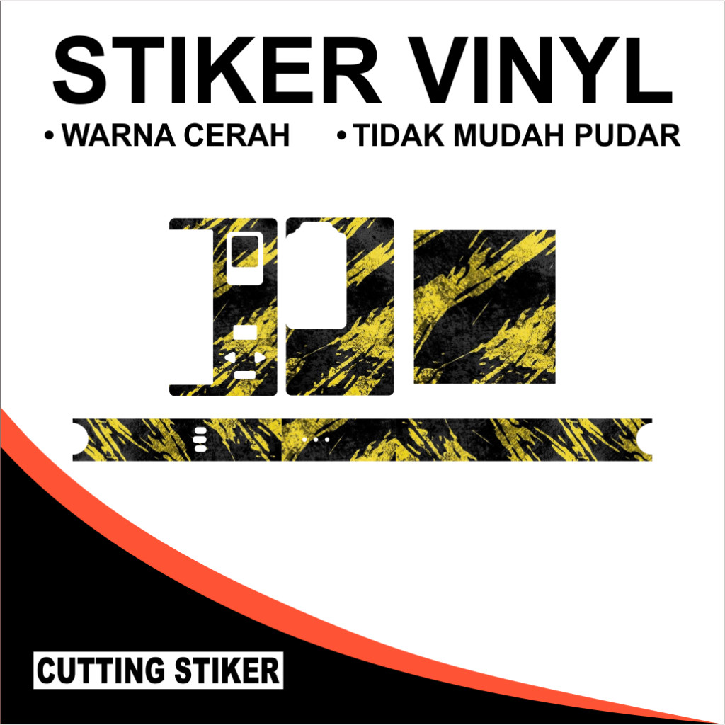 

Premium Cut - Paketan Stiker B80 Laminasi Doff 27 Garskin Stiker / Case Custom Terlaris 2PCS/ Fullbody