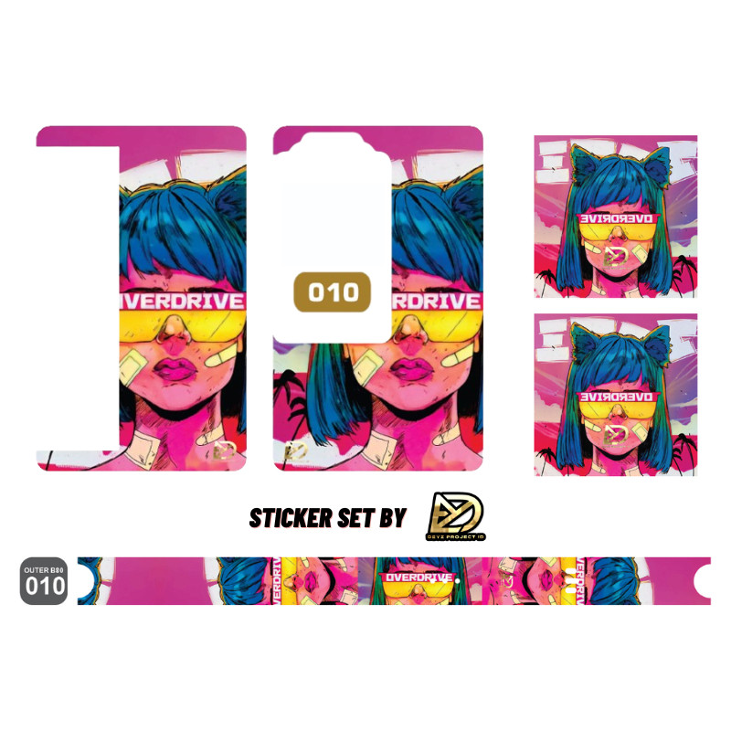 

Premium Cut - Namikami Kertas Label B80 Anti Air Stiker Fs 10 Garskin Stiker / Case Custom Terlaris 2PCS/ Fullbody